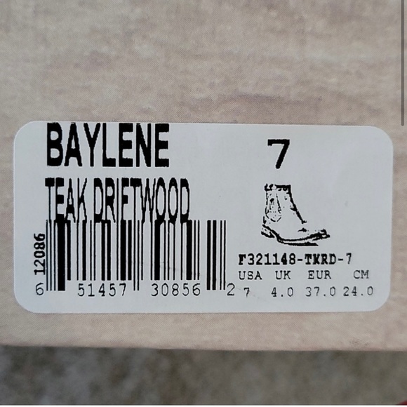 NIB - BED STU “BAYLENE” Teak Driftwood Leather Boots SIZE 7 - NEVER WORN - Picture 11 of 13